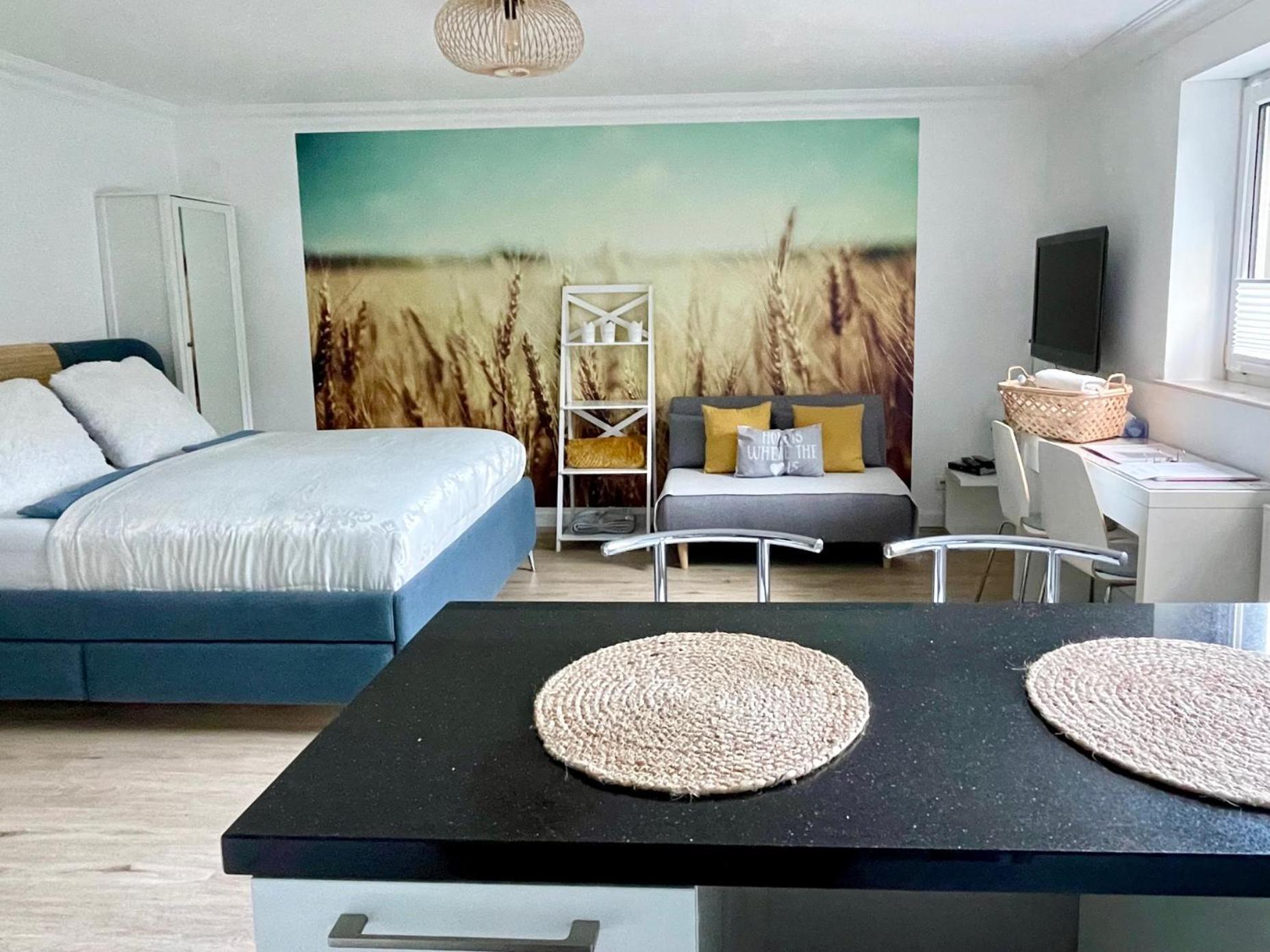 Fewo Studio 'Ein Bett Im Kornfeld', Kueche, 30Qm, Souterrain Welver Zewnętrze zdjęcie